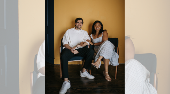 Headshot of Joy and Mathieu